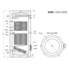 Kép 5/7 - Sunsystem SON 1500 indirekt HMV tartály - műszaki rajz