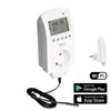 Kép 1/6 - WENTOREX Control TSF-1 WiFi univerzális konnektoros szobatermosztát külső hőmérséklet érzékelővel (16A)