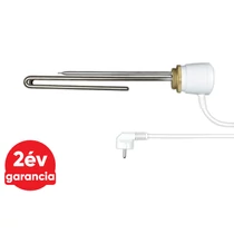 Eliko elektromos fűtőbetét beépített termosztáttal 6/4" (rozsdamentes - 3 kW)
