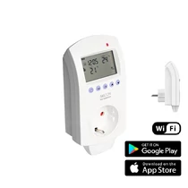 Falcon TMS WiFi Control univerzális konnektoros szobatermosztát belső hőmérséklet érzékelővel (16A)