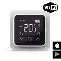 FALCON U-HEAT Wi-Fi Control Touch szobatermosztát padlóhőmérséklet érzékelővel - elektromos padlófűtéshez 
