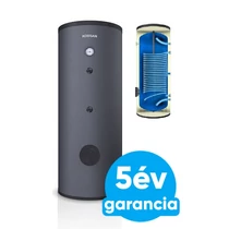 KODSAN KXS 1500 indirekt használati meleg víz tartály hőszivattyúhoz, 1 db megnövelt méretű hőcserélővel (1500 liter)