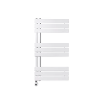 elektromos törölközőszárító radiátor 900 Watt - fehér / 50 cm széles