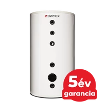 rozsdamentes, padlón álló hűtési-fűtési puffer tartály 800 liter / WENTOREX Red