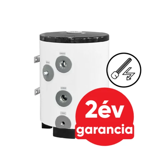 FALCON HPB 50 INOX hűtési és fűtési puffer tartály 3 kw-os fűtőbetéttel hőszivattyúhoz (50 liter)