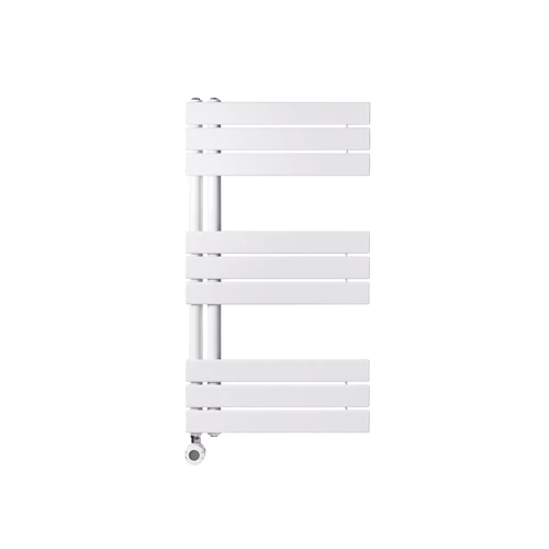 elektromos törölközőszárító radiátor 900 Watt - fehér / 50 cm széles