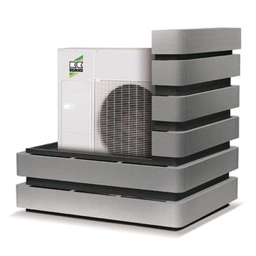 SWK 4 zajszigetelő burkolat (ezüst/fekete)