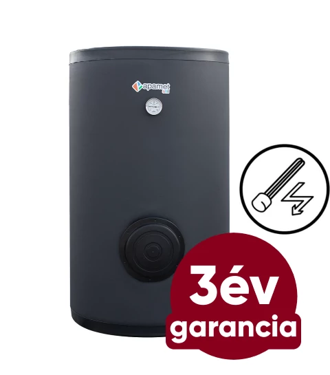 APAMET S1 BOT 300 álló indirekt HMV tartály (271 liter / 1 hőcserélő / 4,5 kW-os fűtőbetéttel)