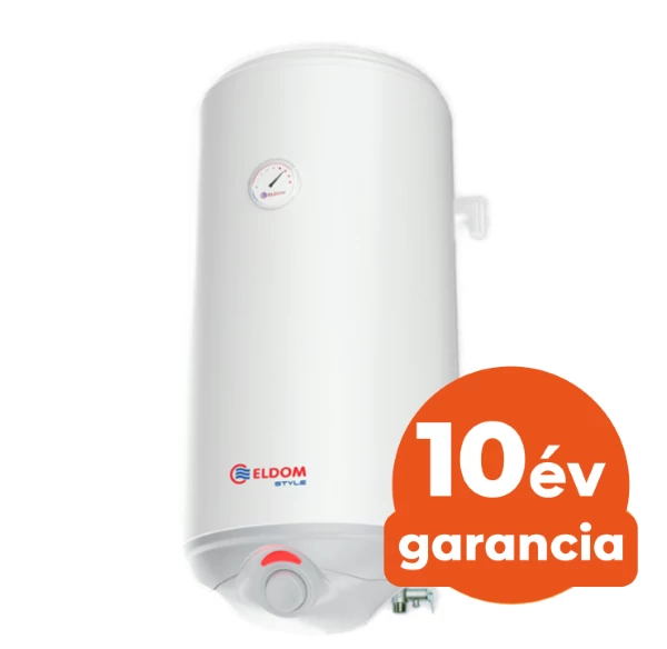 ELDOM Style WG 100 zománcozott elektromos vízmelegítő (100 liter / 2 kW / Ø435 mm)