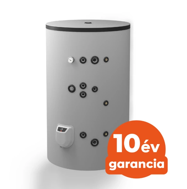 ELDOM Green Line S2 750 álló indirekt HMV tartály (750 liter / 2 hőcserélő / 12 kW elektromos fűtőbetét)