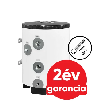 FALCON HPBe 50 INOX hűtési és fűtési puffer tartály 3 kw-os fűtőbetéttel hőszivattyúhoz (50 liter)