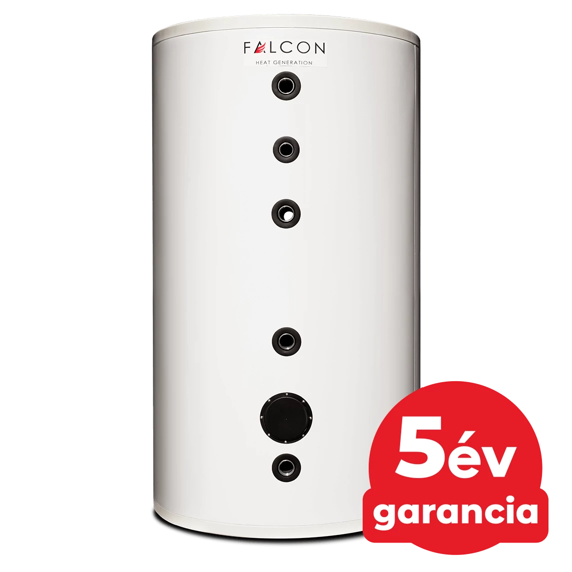 FALCON HPBe 800 INOX hűtési és fűtési puffer tartály  hőszivattyúhoz (801 liter / 3 kW)