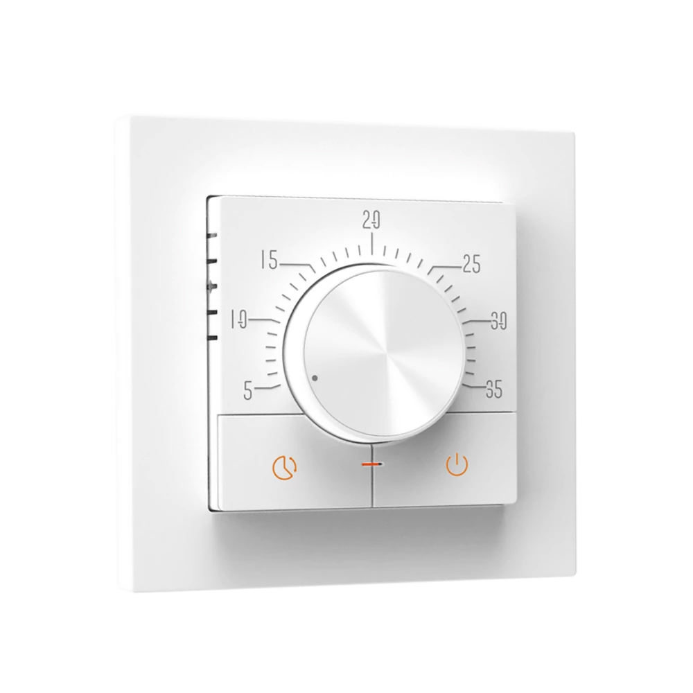 MAGNUM Standard Control-2 manuális szobatermosztát padlóhőmérséklet érzékelővel elektromos padlófűtéshez (16A)