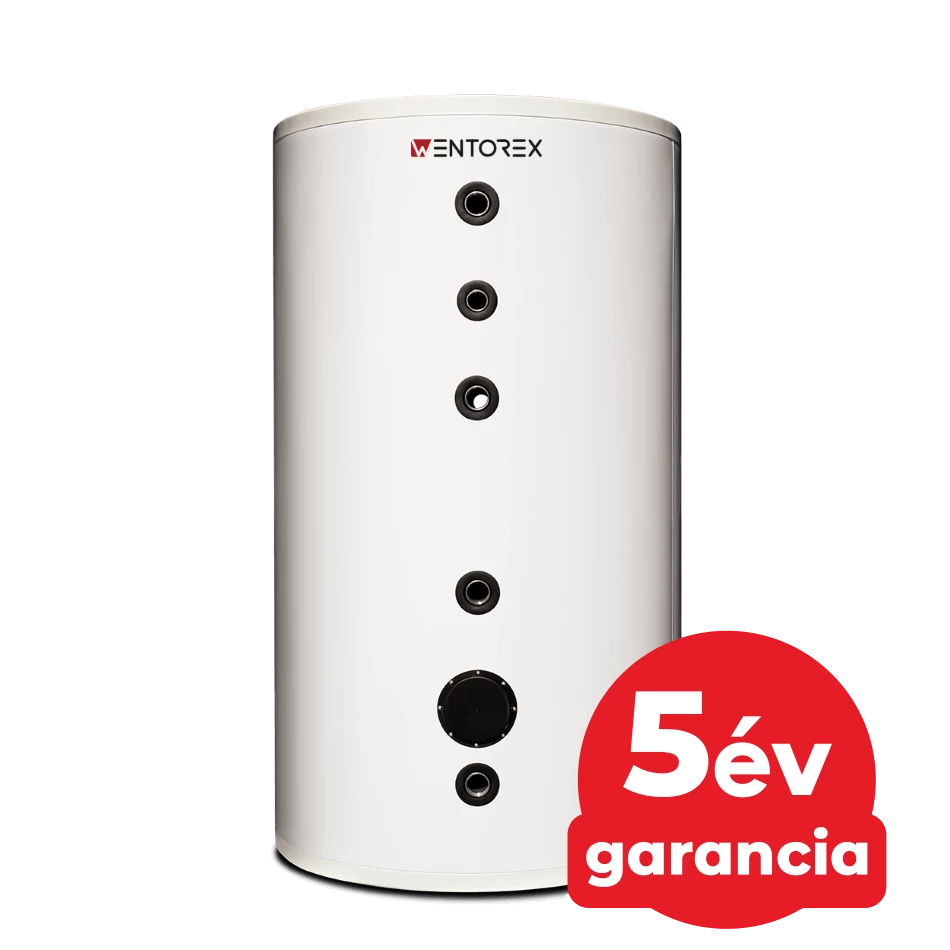 WENTOREX Red HP-IBe 800 INOX hűtési és fűtési puffer tartály hőszivattyúhoz (800 liter / 3 kW)