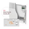 Kép 5/7 - Atlantic F120 D 2500 W elektromos konvektor digitális programozható vezérléssel (ErP ready)
