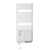 Kép 5/16 - Deltacalor Goccia 750 + 800 Watt elektromos törölközőszárítós radiátor párátlanító funkcióval (fehér - 500 mm)