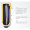 ELDOM Favourite 120 Smart - elektromos vízmelegítő (120 liter - 3 kW - 462 mm Ø)
