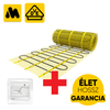 Kép 1/11 - MAGNUM Mat elektromos fűtőszőnyeg, 9 m2 = 1350 W 