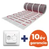 Kép 1/16 - 20 m2 U-HEAT fűtőszőnyeg + 12 m2 U-HEAT Manuális fali termosztát szett