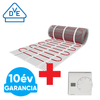 Kép 1/21 - 15 m2 U-HEAT fűtőszőnyeg + 12 m2 U-HEAT Manuális fali termosztát szett