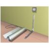 FALCON U-HEAT Alu-Mat elektromos fűtőszőnyeg laminált padlóhoz 3 m2 = 420 Watt (elektromos padlófűtés 140 W/m2) + Manuális fali termosztát padlóhőmérséklet szenzorral szettben