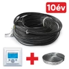 Kép 1/7 - FALCON U-HEAT Cable elektromos fűtőkábel 1500 Watt (18 W/m)
