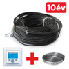 Kép 1/7 - FALCON U-HEAT Cable elektromos fűtőkábel 1500 Watt (18 W/m)