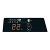Kép 5/9 - Atlantic F125-D 2500 W elektromos konvektor digitális programozható termosztáttal (ErP ready)
