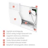 Kép 9/9 - Atlantic F125-D 2500 W elektromos konvektor digitális programozható termosztáttal (ErP ready)
