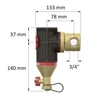 Kép 3/11 - Flamco Clean Smart 3/4&quot; mágneses iszapleválasztó
