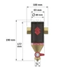 Kép 5/11 - Flamco Clean Smart 3/4&quot; mágneses iszapleválasztó