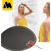 Kép 1/4 - MAGNUM Look kör alakú tükör páramentesítő fólia 35 cm Ø (50 Watt)