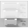 Kép 7/7 - RUBYNOR AMG WiFi extra vékony parapet - mennyezeti fan coil 