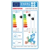 Kép 4/4 - SUNSYSTEM 120C-HSD WiFi oldalfali split hűtő-fűtő klíma - energiacímke