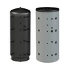 Kép 4/5 - Sunsystem PBM R2 800 fűtési puffer tartály 2 db hőcserélővel - szigeteléssel, 90°-os csonkozással (753 liter)