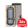 Kép 1/5 - SUNSYSTEM SWP 2N 500 indirekt használati meleg víz tartály hőszivattyúhoz (500 liter) - 2 hőcserélővel