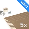 Kép 1/5 - U-HEAT polisztirol szigetelőlap szett 10 mm - 3 m²  /  60 x 100 cm