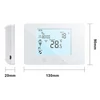Kép 4/8 - WENTOREX Control CW-3 RF WiFi programozható vezeték nélküli szobatermosztát fűtéshez (3A)