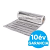 Kép 1/12 - Wentorex U-HEAT Alu-Mat elektromos fűtőszőnyeg laminált padlóhoz 12 m2 / 1800 Watt - padlófűtés 150 W/m2