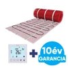 Kép 1/18 - Wentorex U-HEAT Mat elektromos fűtőszőnyeg 15 m2 / 2250 Watt + digitális WiFi termosztát / padlófűtés szett