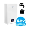 Centrometal El-Cm ePlus 3 kW fali elektromos kazán központi fűtéshez és indirekt HMV tartállyal kiegészítve használati meleg víz előállításhoz 230 V és 400 V hálózatra