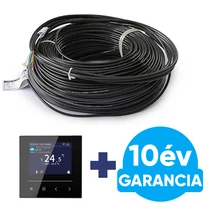 WENTOREX U-HEAT Cable elektromos fűtőkábel 83,2 méter / 1500 Watt + digitális ZigBee termosztát - padlófűtés szett WENTOREX U-HEAT Cable elektromos fűtőkábel 83,2 méter / 1500 Watt + digitális ZigBee termosztát - padlófűtés szett