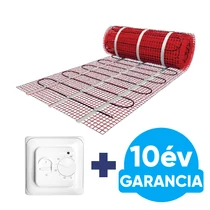 Wentorex U-HEAT Mat elektromos fűtőszőnyeg 6 m2 / 900 Watt + manuális termosztát / padlófűtés szett