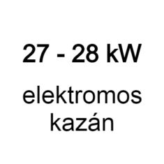 Kazánok 27 - 28 kW hőteljesítményben