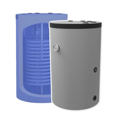 Felső bekötésű álló HMV tartály 1 hőcserélővel (100 - 150 liter)