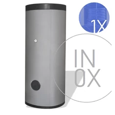 Álló INOX HMV tartály 1 hőcserélővel (120 - 850 liter)
