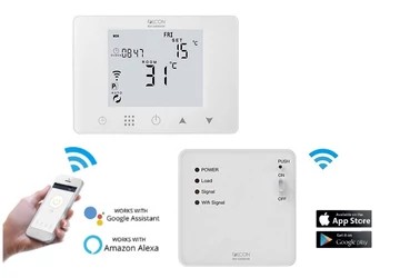 Telepítsen szobatermosztátot vésés nélkül! Rádiófrekvenciás (RF) és WiFi-s vezérlés egyben, egy igazi XXI. századi eszközben.