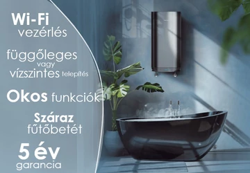 Új, Wi-Fi vezérlésű laposbojlerek a kínálatunkban!