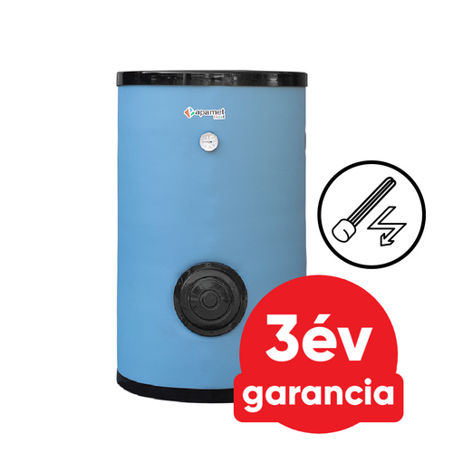 APAMET HP BOT 300 indirekt használati meleg víz tartály hőszivattyúhoz (300 liter) - 1 hőcserélővel 4,5 kw-os fűtőbetéttel