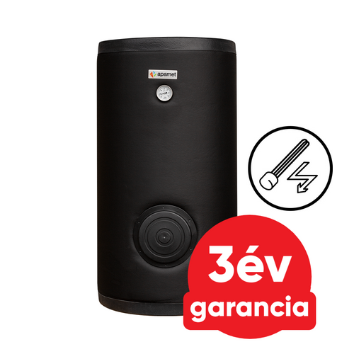 APAMET STIL S2 BOT 200 álló indirekt HMV tartály (200 liter / 2 hőcserélő / 3 kW fűtőbetéttel)